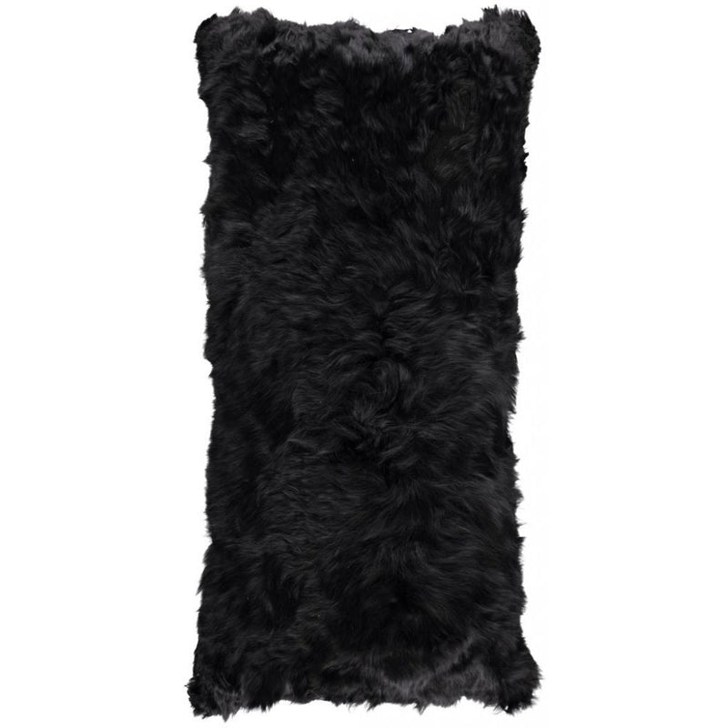 NC Living Alpaca Pude | 28x56 cm Cushions Sort