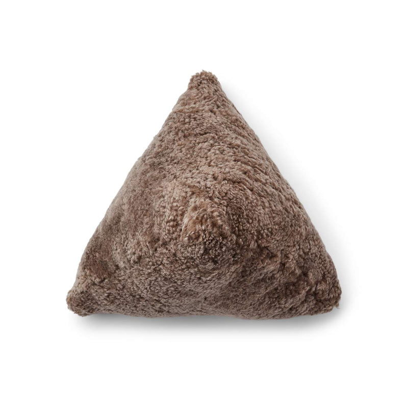 Hematite Pude | 35x35x35 cm. | New Zealand Lammeskind | Korthåret - Naturescollection.dk