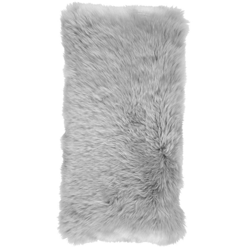 NC Living New Zealandsk Lammeskindspude | Langhåret | 28x56 cm. Cushions Lysegrå